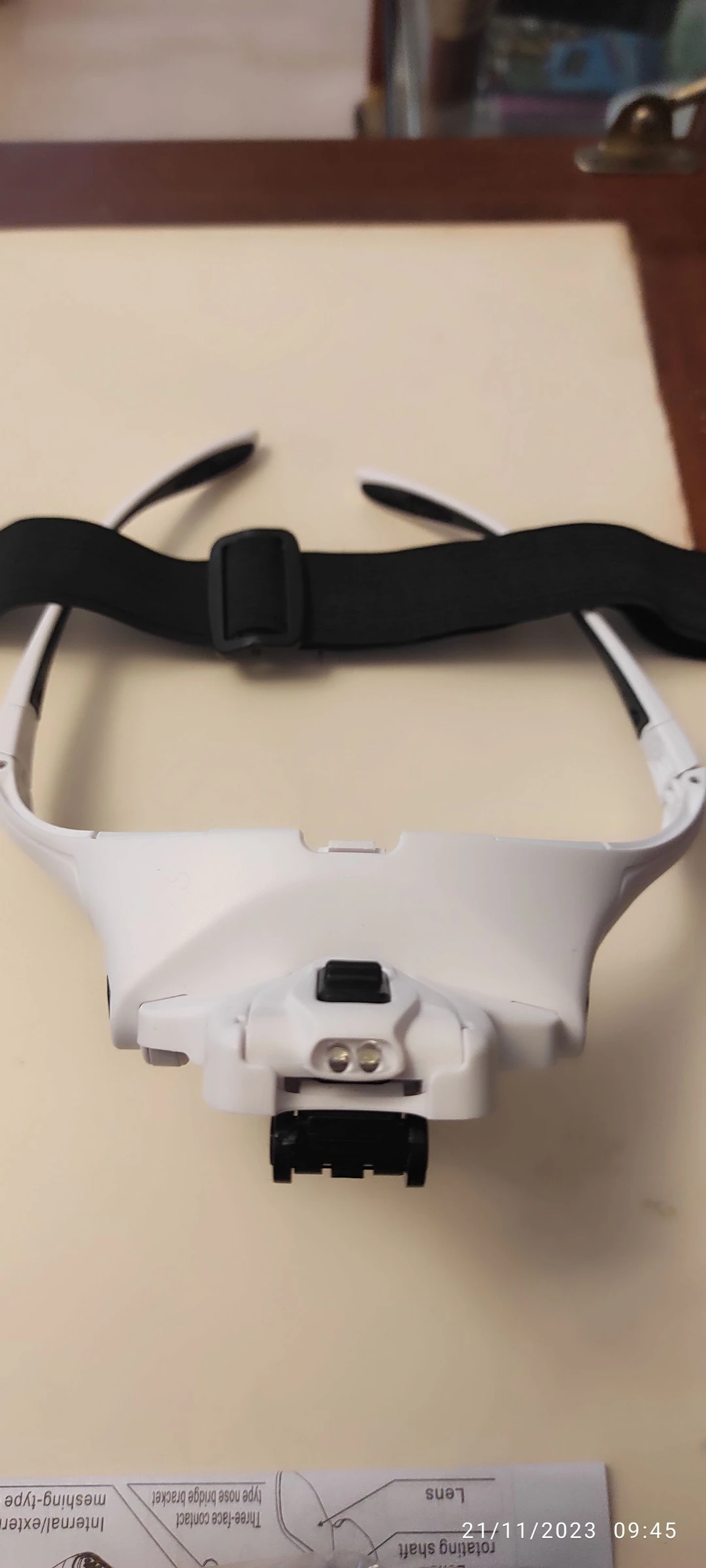 Óculos lupa com LEDs e 5 lentes intercambiáveis – photo 5